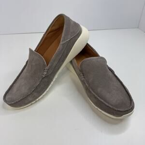 Men's Olukai KA'A Loafer Slip-on Shoes Cooler Grey Suede US Size 10M NEW